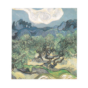 Bloc-note Les oliviers, Vincent van Gogh