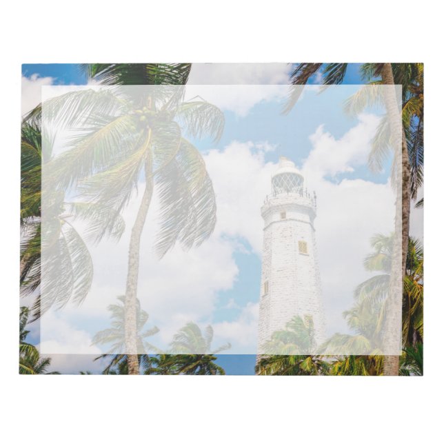 Bloc-note Les phares | Dewundara Matara Sri Lanka (Devant)