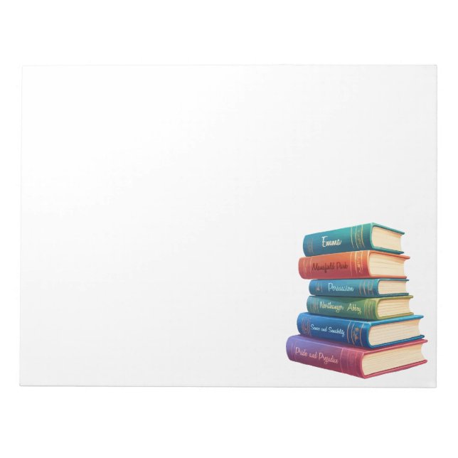 Bloc-note Les romans de Jane Austen VIII (Devant)