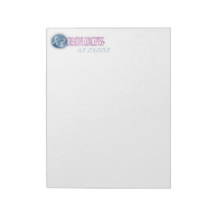 BLOC-NOTE LETTRES PERSONNALISÉES EN-TÊTE NOTE PADS 8 1/2 X