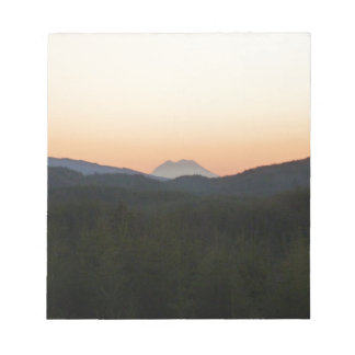 Bloc-note Lever de soleil du mont Rainier