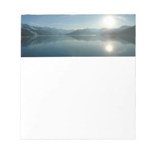 Bloc-note Lever de soleil sur College Fjord Alaska Photograp