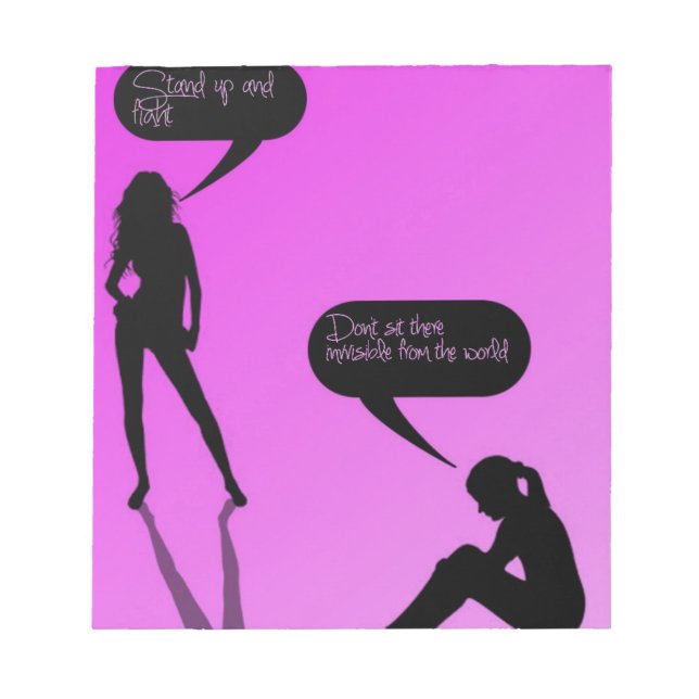 Bloc-note Levez-vous et combattez la collection (Devant)