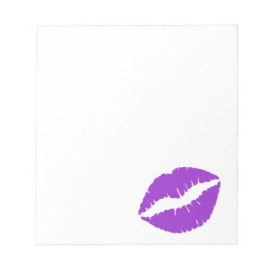 Bloc-note Lèvres d'orchidée foncée