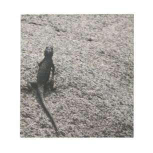 Bloc-note Lézard noir