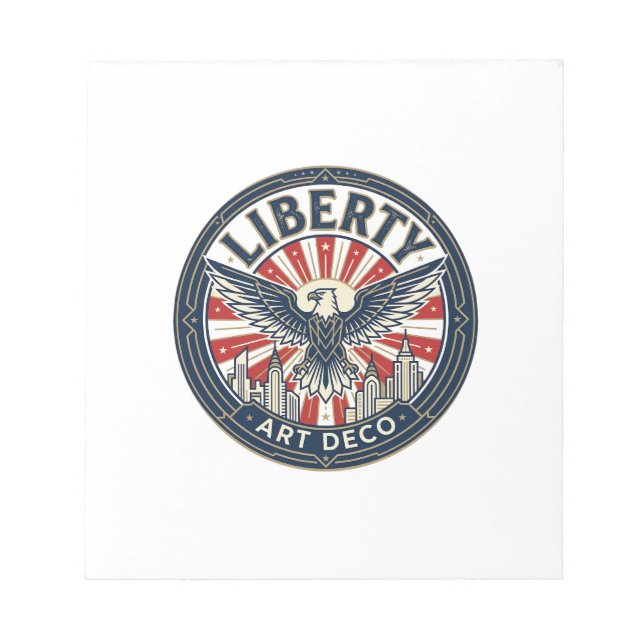 Bloc-note Liberté Aventure Patriotique Patriotique Pulp Book (Devant)