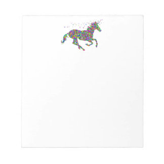 Bloc-note Licorne Colorée