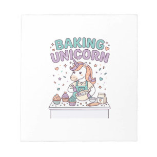 Bloc-note Licorne Cuisson Licorne Produit Tendance Graphique