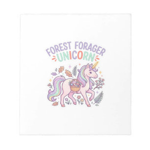Bloc-note Licorne Forest Forager Licorne Conception Graphiqu
