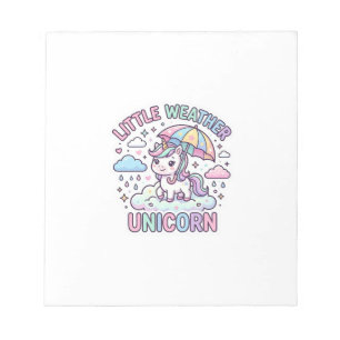 Bloc-note Licorne Little Weather Licorne Conception Graphiqu