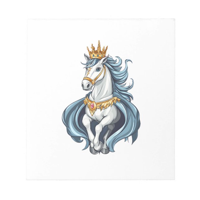 Bloc-note Licorne Roi Royal (1) (Devant)