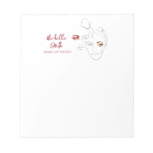 Bloc-note Ligne art Mode maquillage, maquillage marque artis