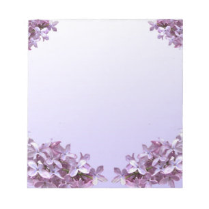 Bloc-note Lilas