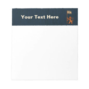 Bloc-note Lion Du Jour De Jérusalem Avec Drapeau