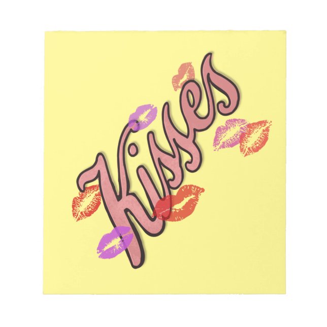 BLOC-NOTE LIP KISSES (Devant)