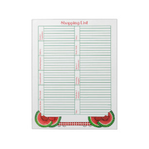 Bloc-note List de Watermelon