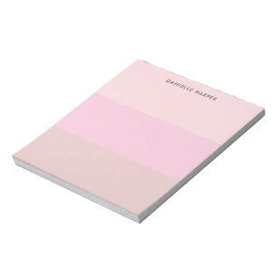Bloc-note Liste de choses à faire Rose Pâle Pastel