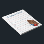 Bloc-note Liste des enseignants de l'école de pomme de panie<br><div class="desc">Liste à faire Liste à faire Liste à cocher La conception de pavé de notes comprend un marqueur original d'un sac brun déjeuner avec pomme et carton de lait. Il vous suffit de personnaliser avec le nom de votre enseignant préféré, de votre dame du déjeuner ou de votre employé de...</div>