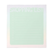 Liste des magasins (Green Pastel Rainbow)
