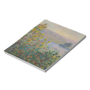 Bloc-note Lits à fleurs à Vétheuil - Claude Monet