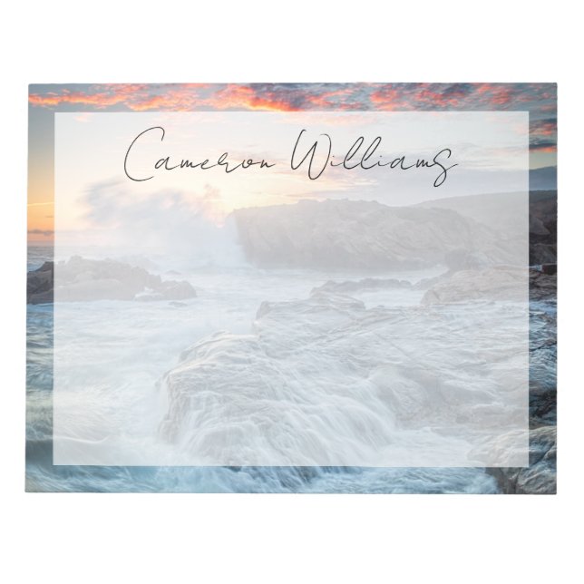Bloc-note Littoral | Carmel California (Devant)