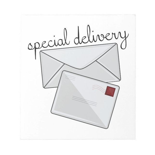 Bloc-note Livraison spéciale (Devant)