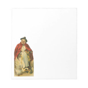 Bloc-note Livre d'histoires victorien vintage de Mother Goos