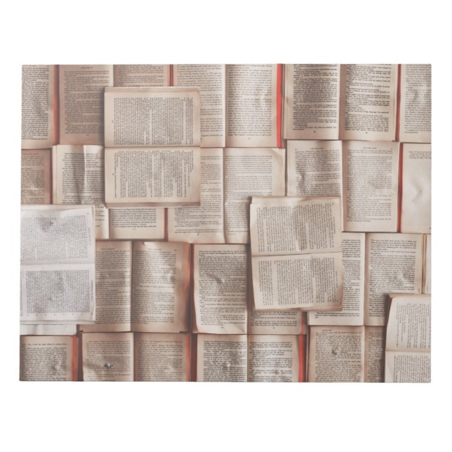 Bloc-note Livres vintages (Devant)