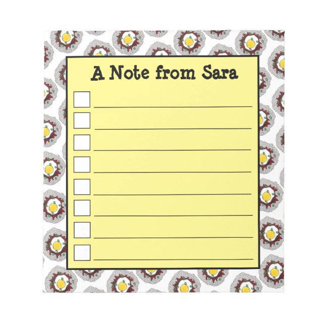 Bloc-note Loco Moco Cuisine hawaïenne Nourriture Riz Hamburg (Devant)