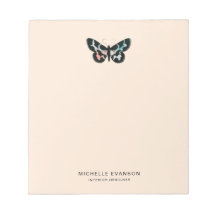 Logo d'aquarelle Papillon Pastel Peach