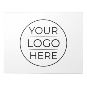 Bloc-note Logo de marque d'entreprise moderne
