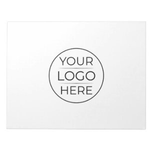 Bloc-note Logo de marque d'entreprise moderne