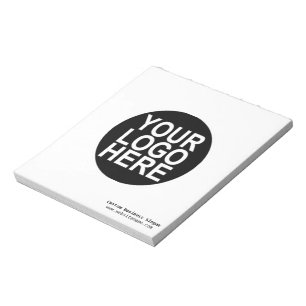 Bloc-note Logo d'entreprise personnalisé professionnel