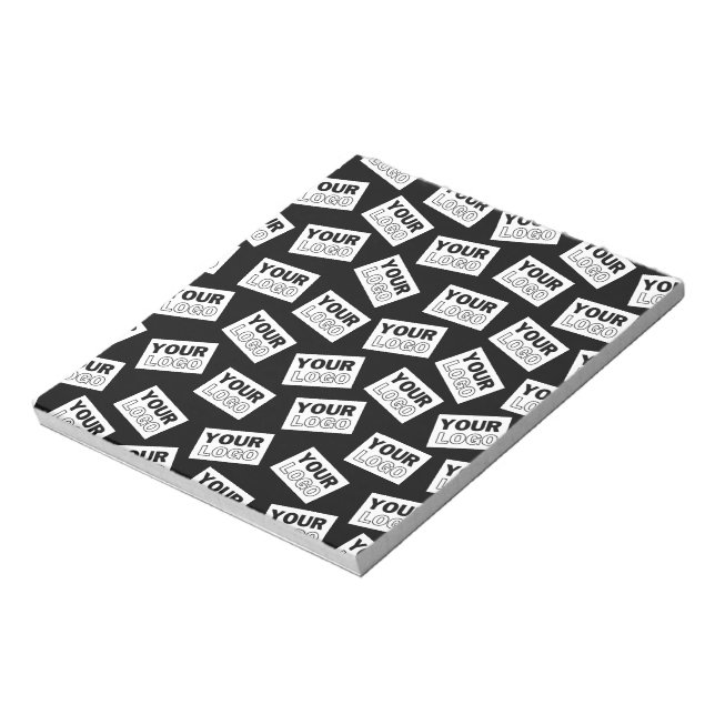 Bloc-note Logo ou photo placés aléatoirement (Tourné)