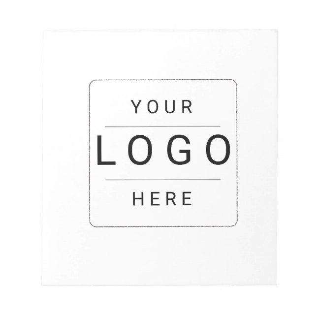 Bloc-note Logo personnalisé (Devant)