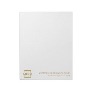 Bloc-note Logo Personnalisé Entreprise Entreprise Marque Cad