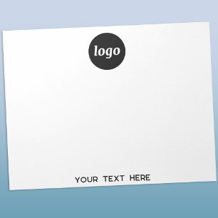 Bloc-note Logo simple Texte commercial promotionnel