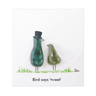 Bloc-note L'oiseau dit 'tweet'