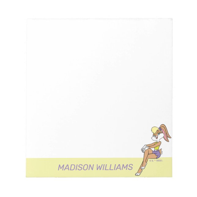 Bloc-note Lola assis (Devant)