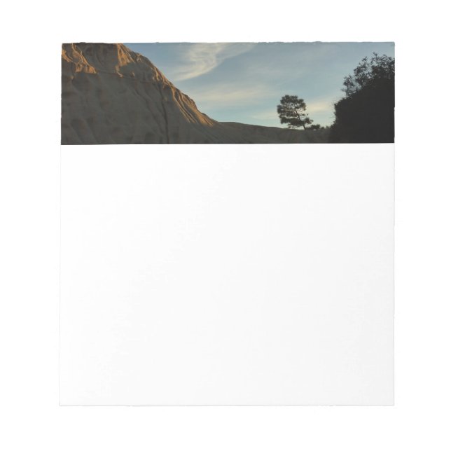 Bloc-note Lone Torrey Pine Californie Sunset Paysage (Devant)