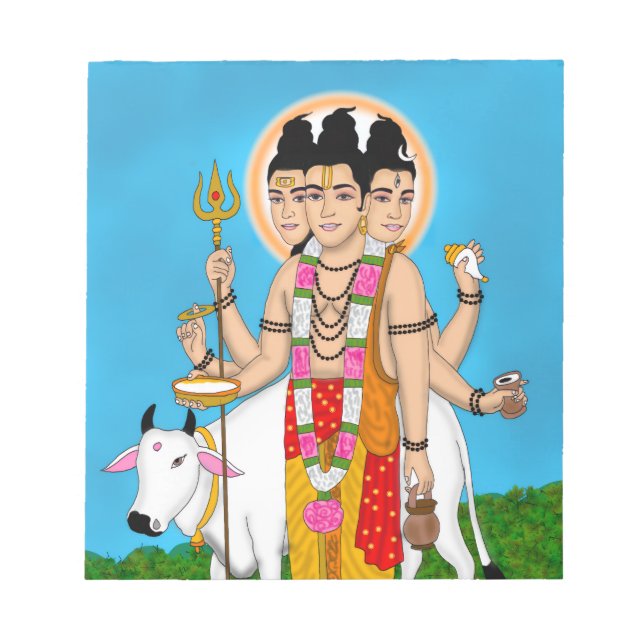 Bloc-note Lord Dattatreya Notepad (Devant)
