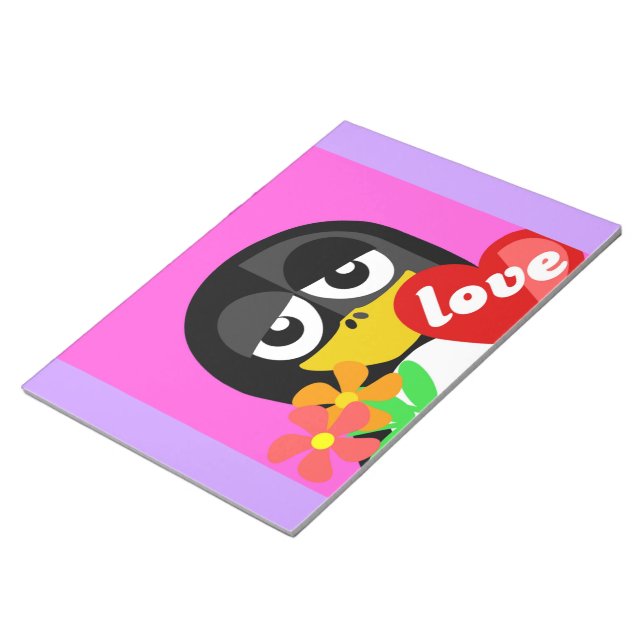 BLOC-NOTE LOVE PENGUIN (Incliné)