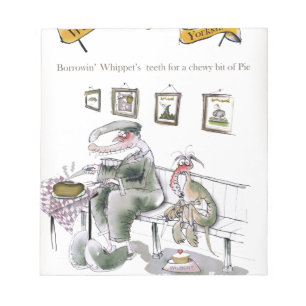 Bloc-note love yorkshire emprunter des dents de seins