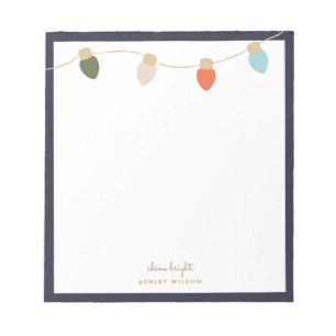 Bloc-note Lumières de chaîne Kaktovik