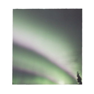 Bloc-note Lumières du nord Alaska