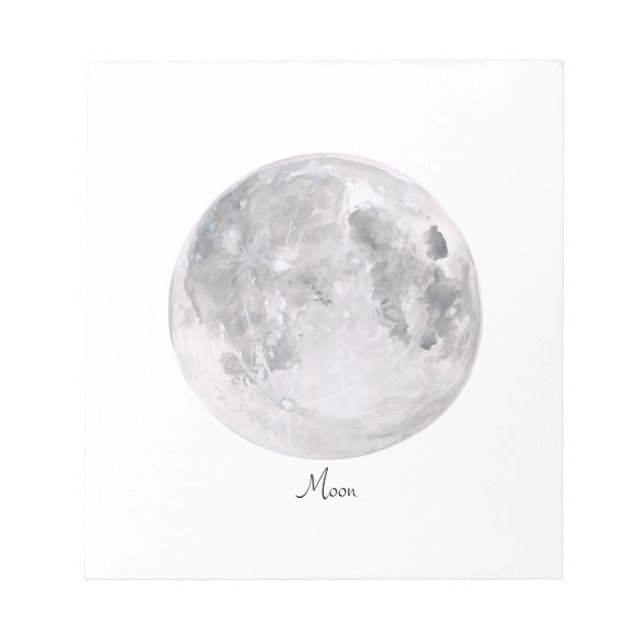 Bloc-note Lune (Devant)