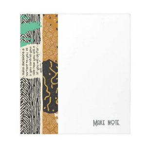 Bloc-note Luxe africain asiatique caribéen sophistiqué