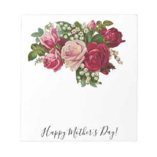 Bloc-note Lys victorienne classique de la vallée Romance