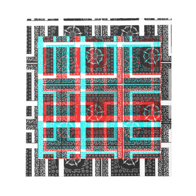 Bloc-note Ma conception de Maze Carré (Devant)