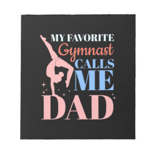 Bloc-note Ma Gymnaste Favorite M'Appelle Papa